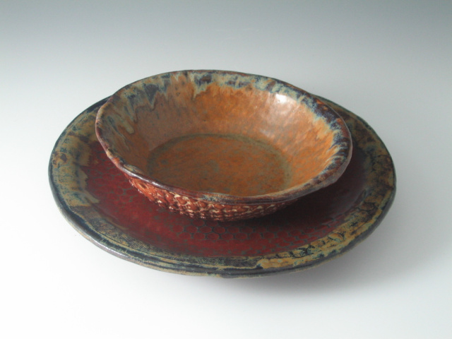 Dinner Plate and salad bowl